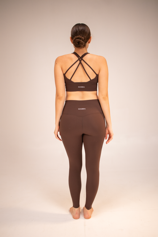 ESSENTIAL LEGGINGS - chocolate coffee
