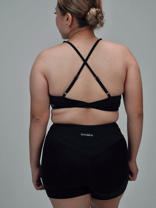 LYSA TOP - BLACK