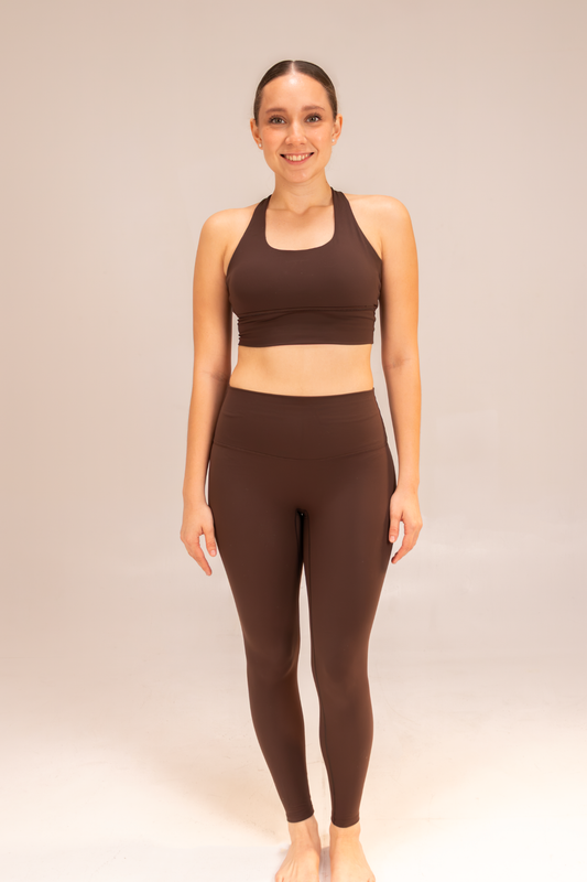 ESSENTIAL LEGGINGS - chocolate coffee