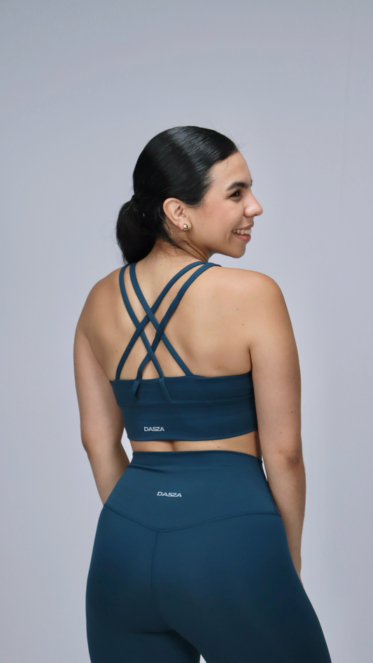 LUSH TOP - DARK BLUE
