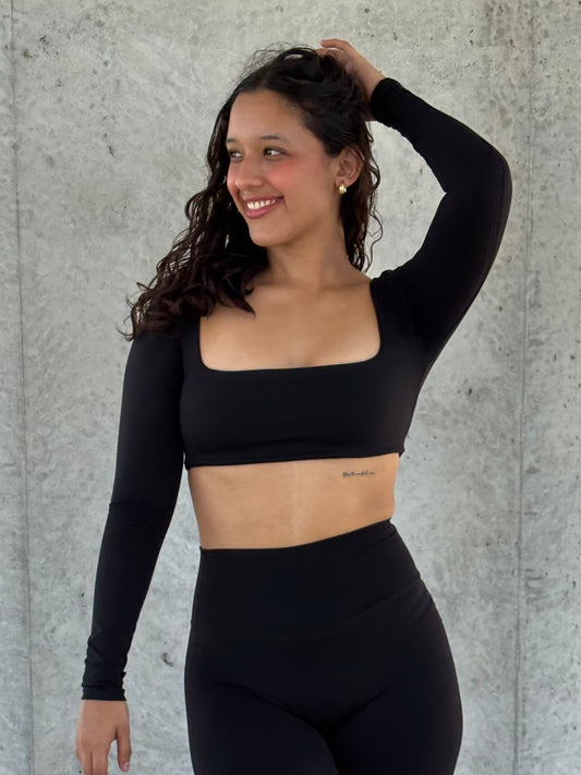 FLOW TOP - BLACK