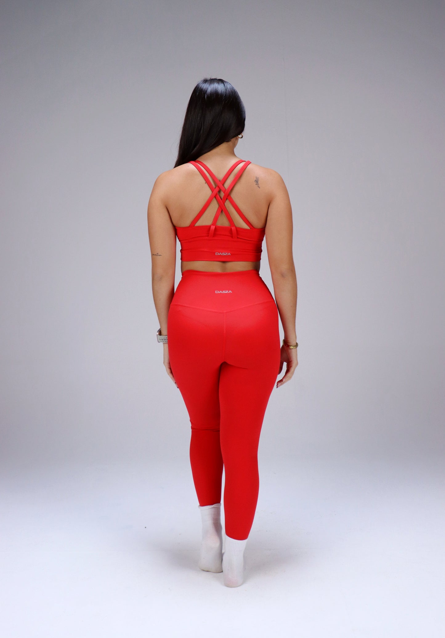 LUSH LEGGINGS - HAPPY RED