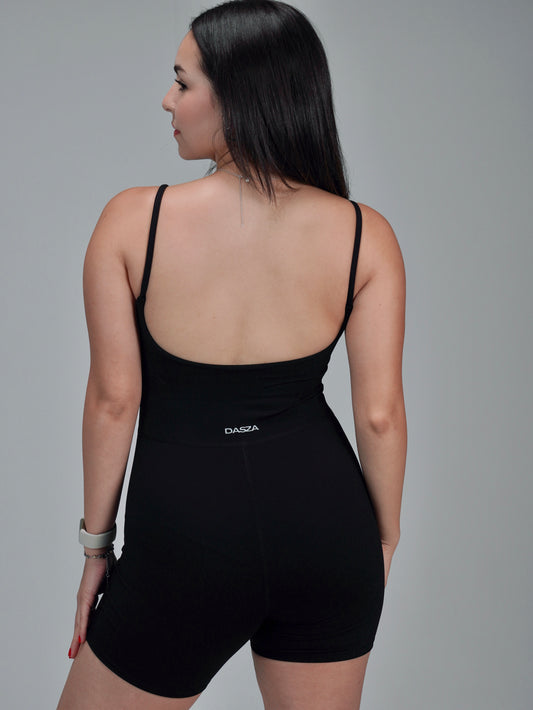 FLEX JUMPSUIT - BLACK