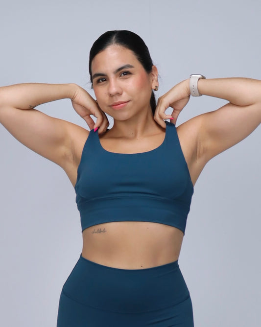 LUSH TOP - DARK BLUE